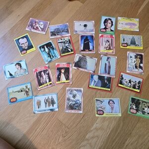 Star wars trading cards lots